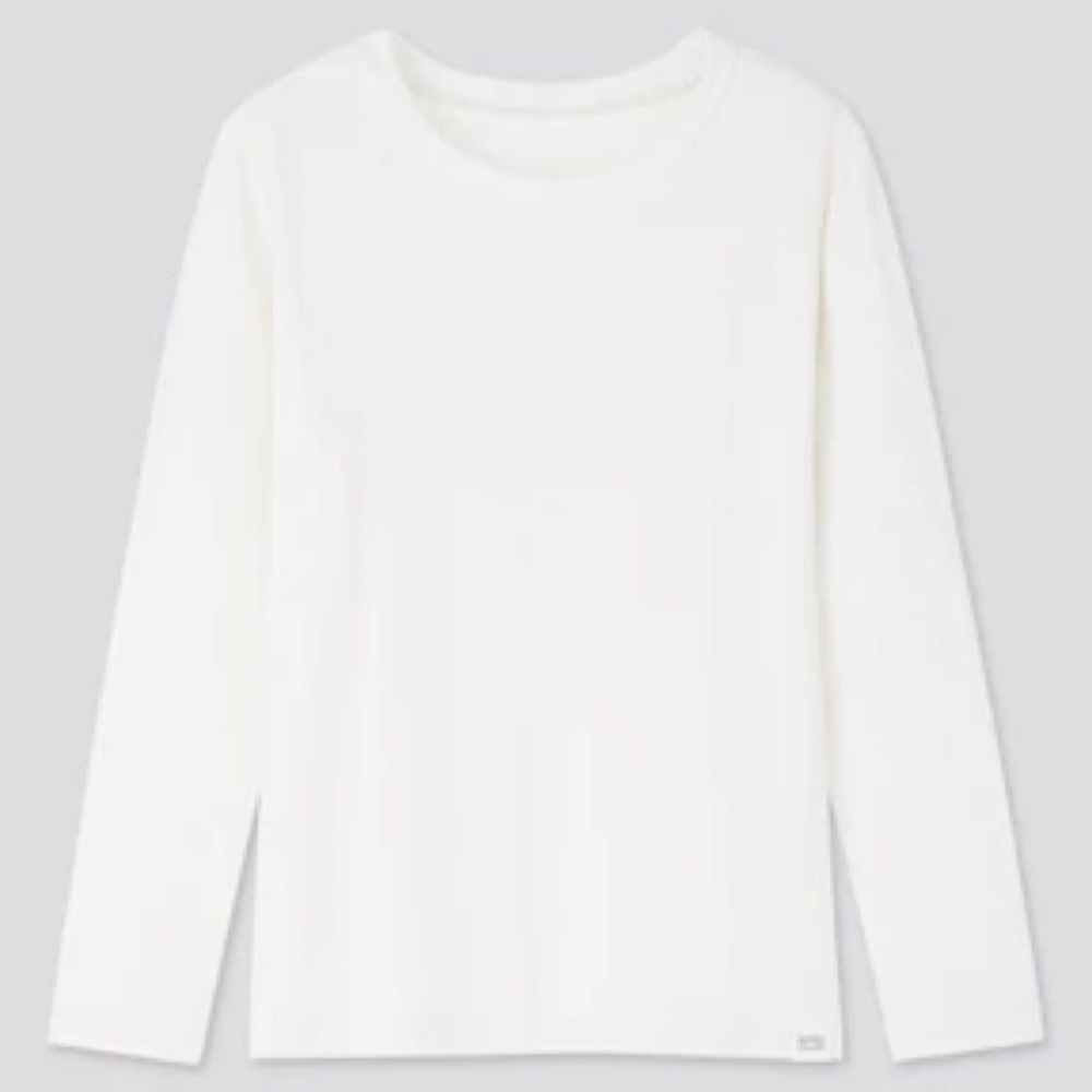 NEW HEAT TECH Extra Warm Crew Neck Long-Sleeve T-Shirt